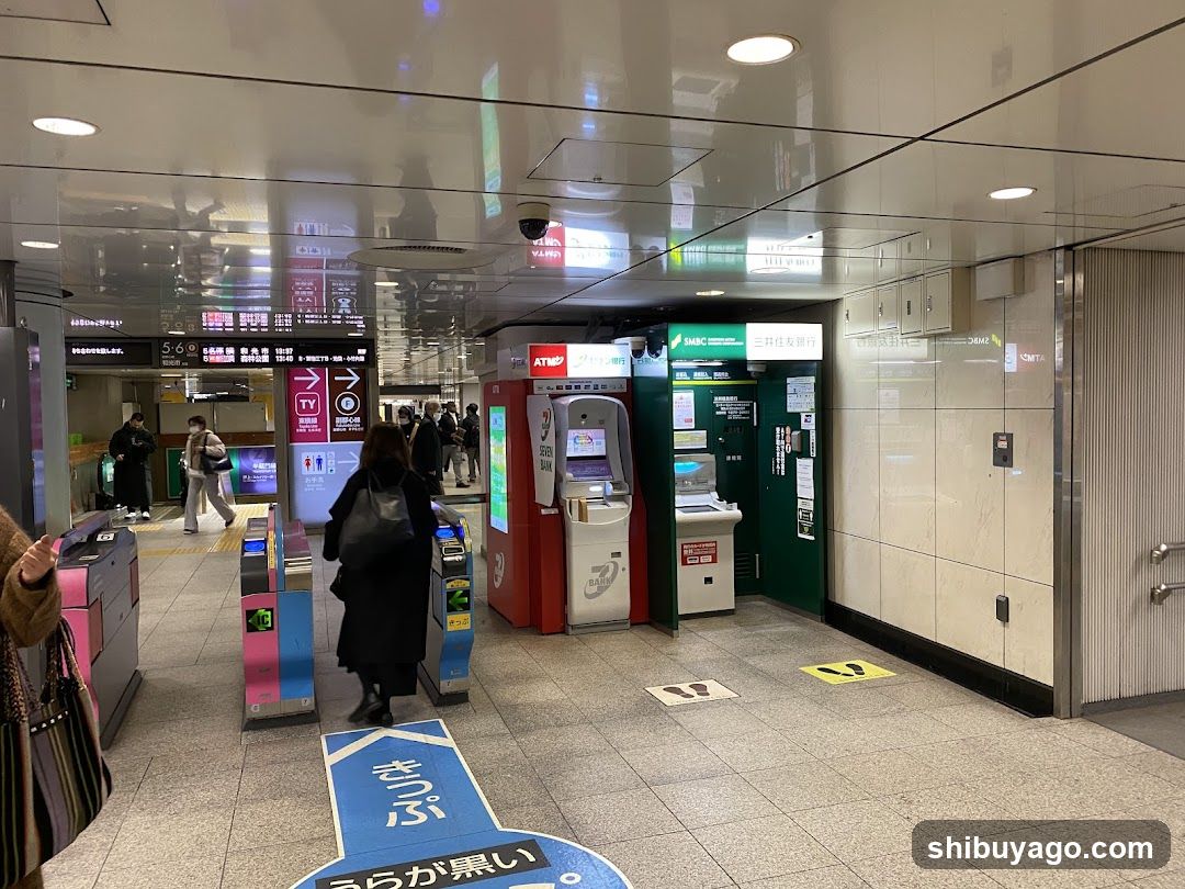 三井住友銀行 東京メトロ渋谷駅