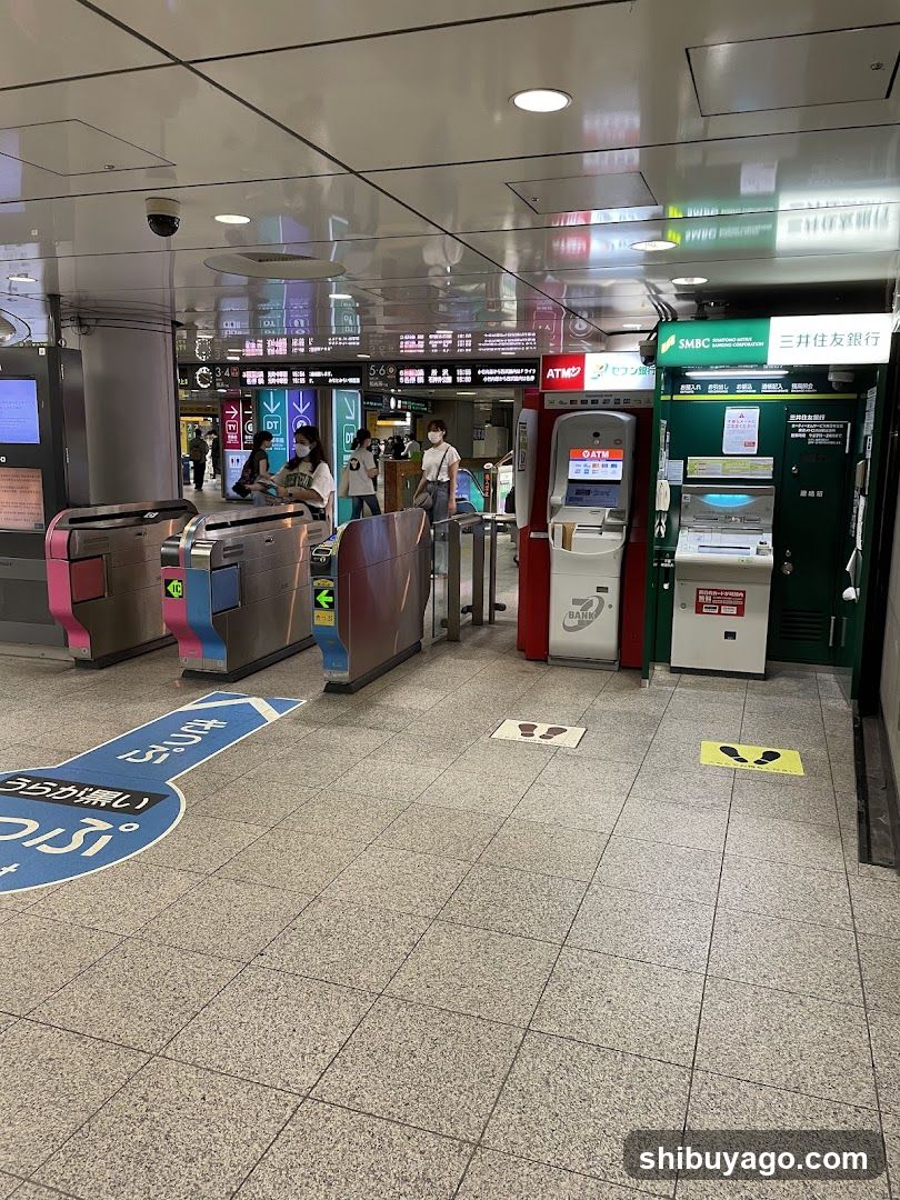 三井住友銀行 東京メトロ渋谷駅