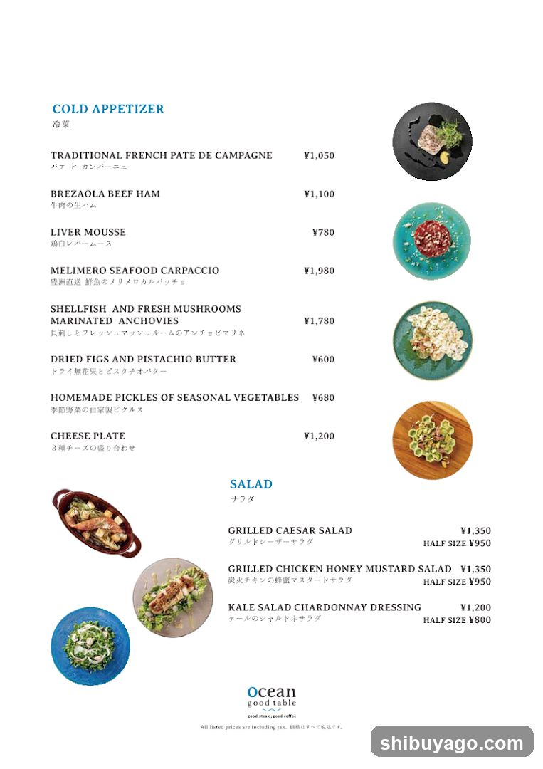 Ocean good table