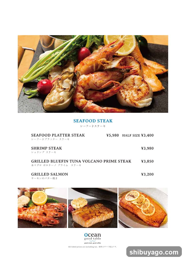 Ocean good table