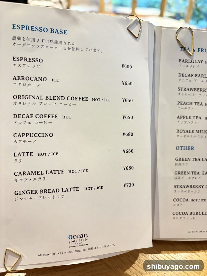Ocean good table