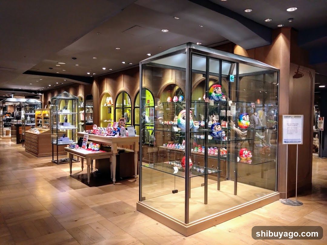 Toy Display Store Interior