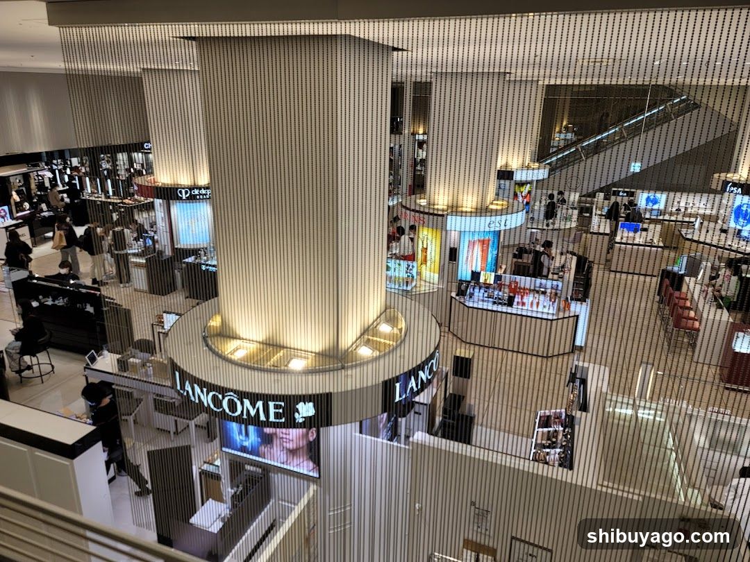 Lancome Beauty Counter in Shopping Mall