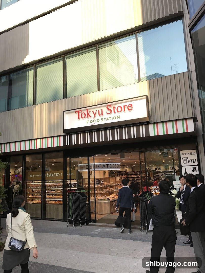 Tokyu Store Food Station Shibuya Cast.