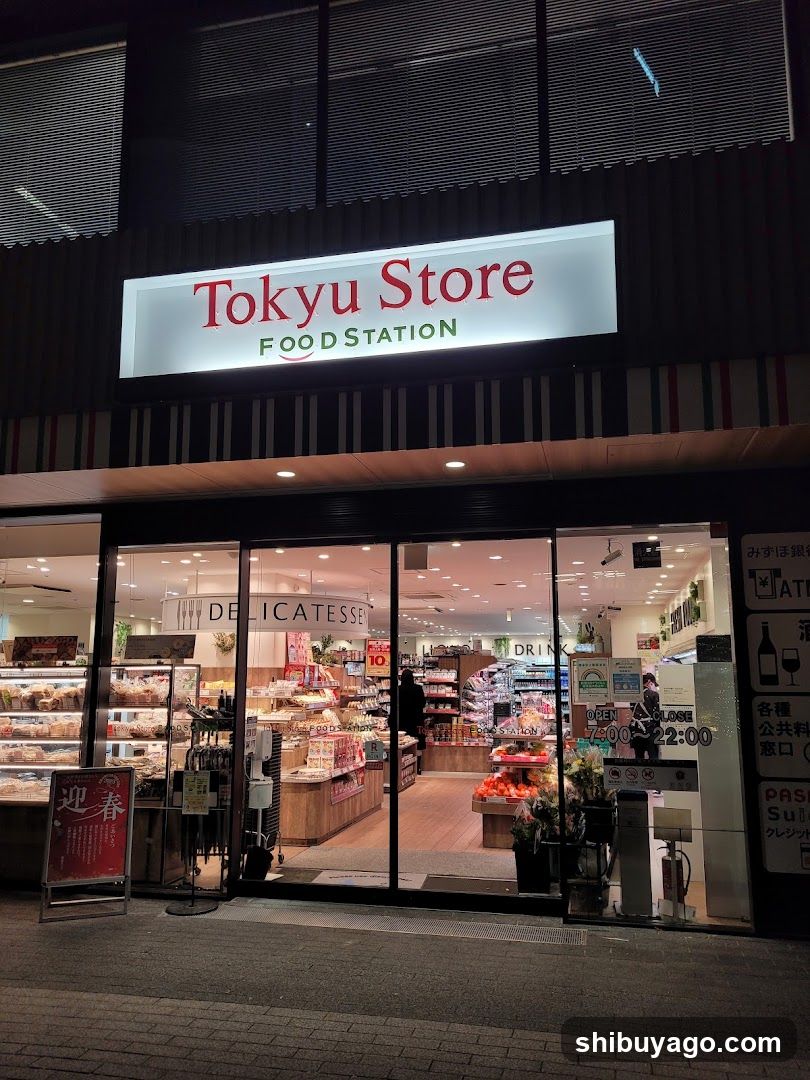 Tokyu Store Food Station Shibuya Cast.