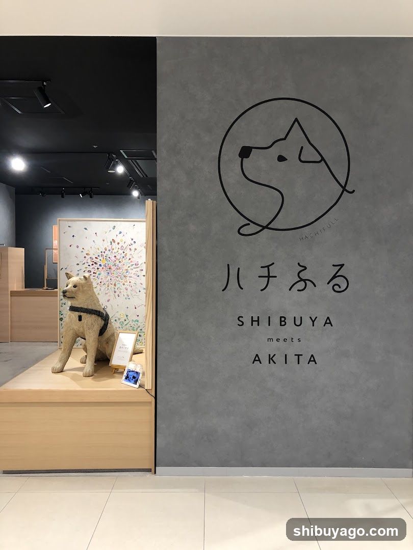 Hachiful SHIBUYA meets AKITA
