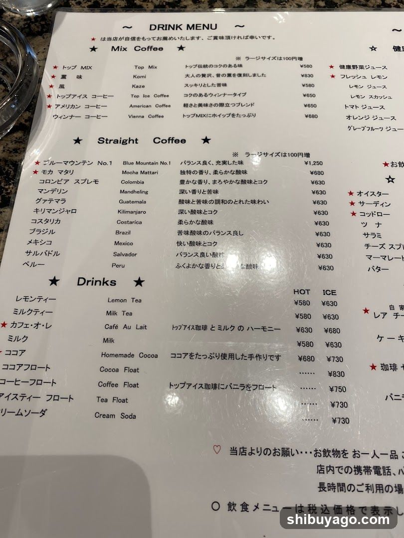 Coffee Shop Top