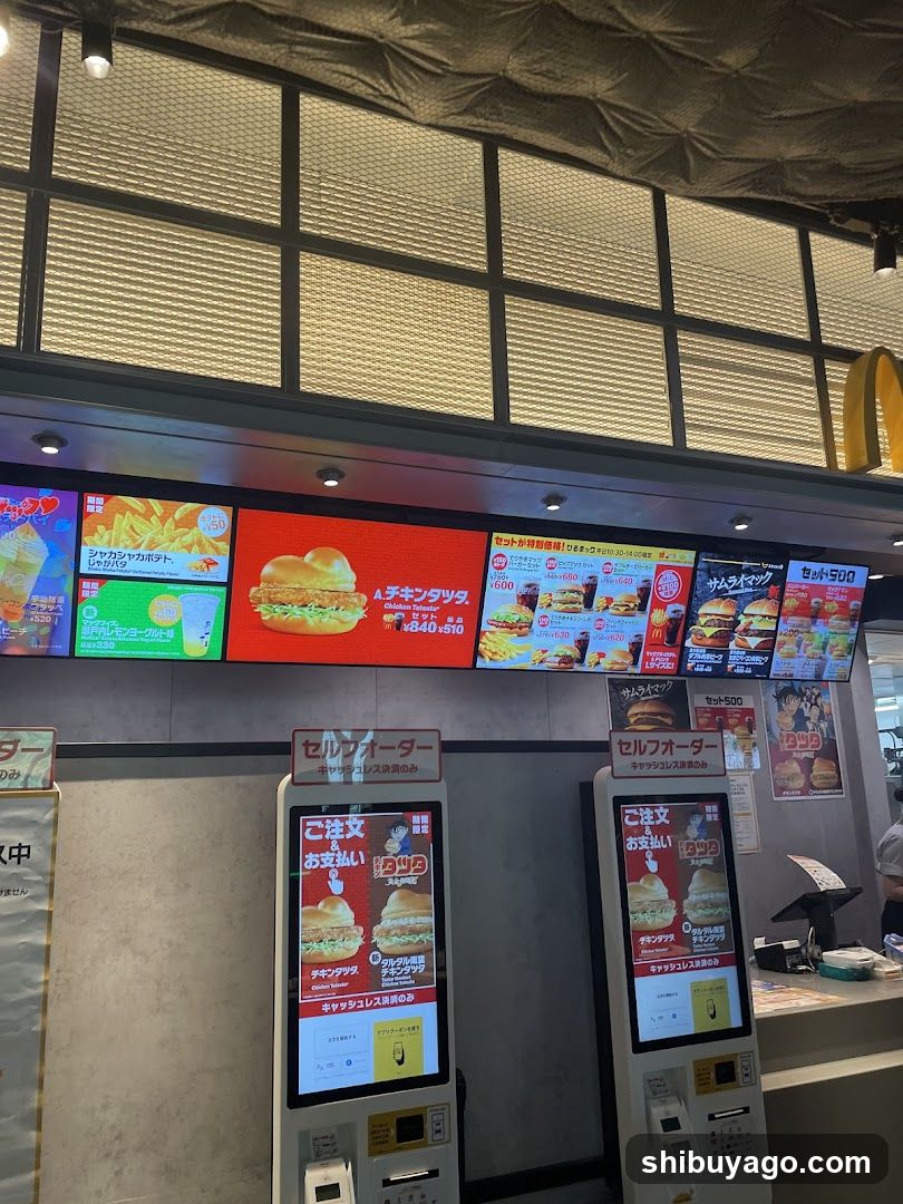 McDonald's Interior Ordering Area