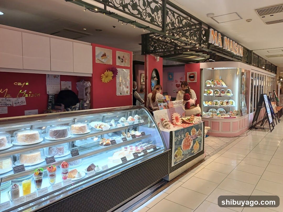 Cafe Ma Maison Interior Display