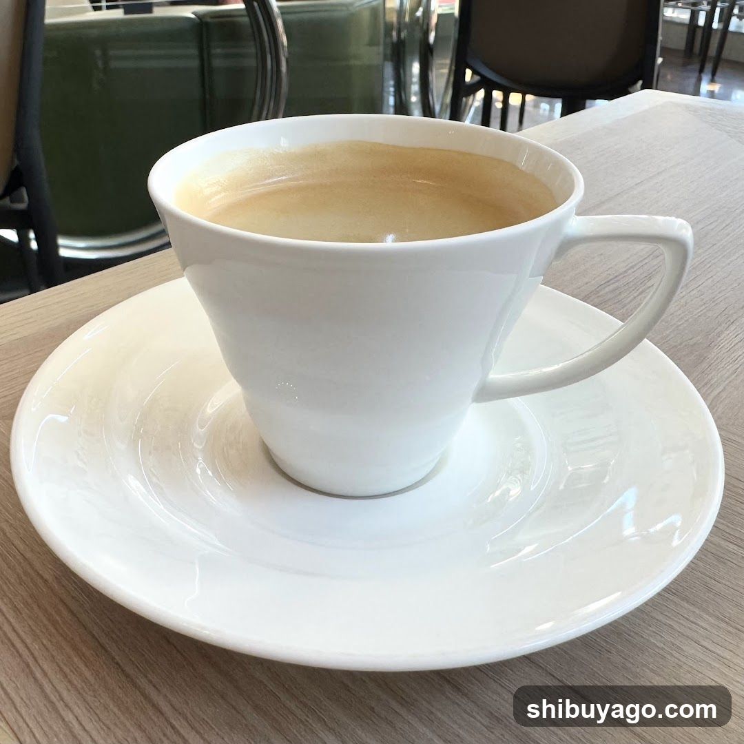 Coffee Cup in Cafe Interior