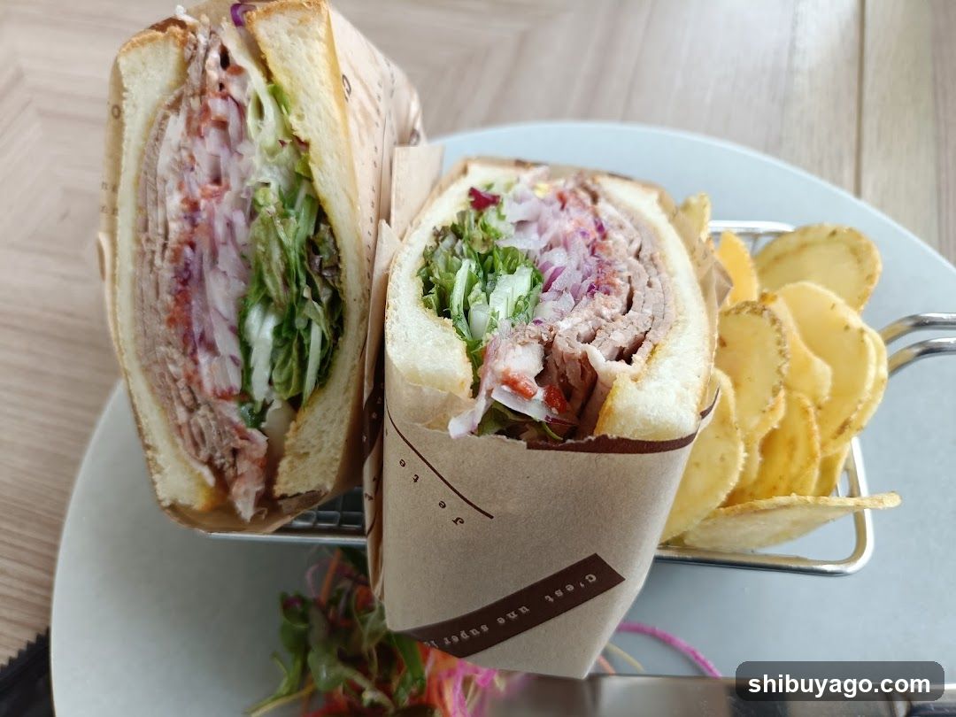 Club Sandwich with Chips