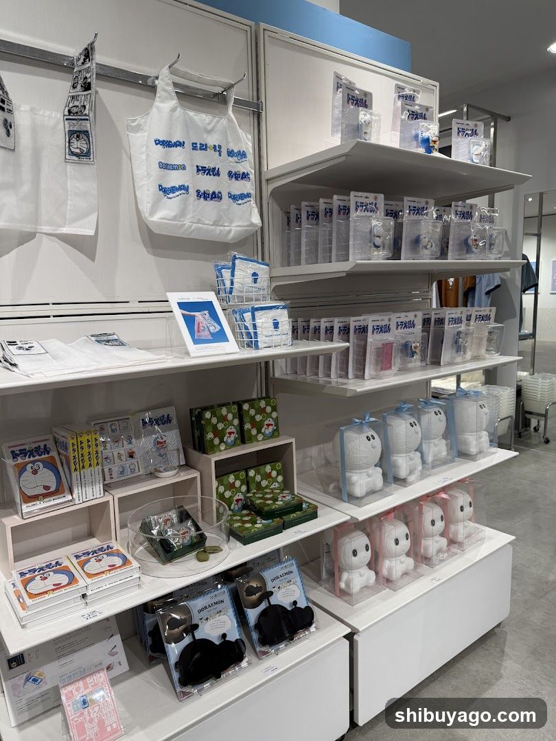 Doraemon Merchandise Display