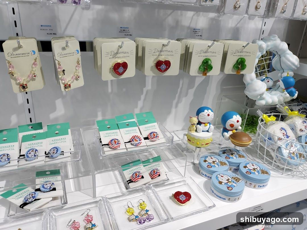 Doraemon Merchandise Display