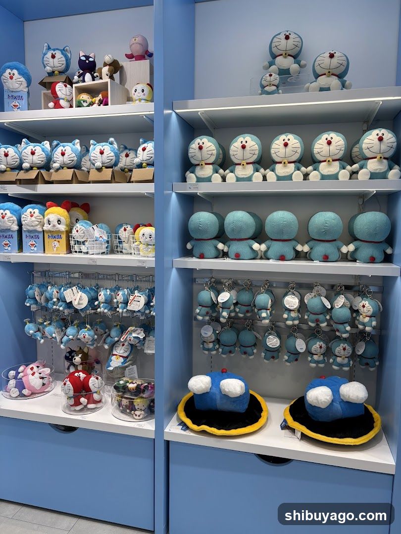 Doraemon Merchandise Display