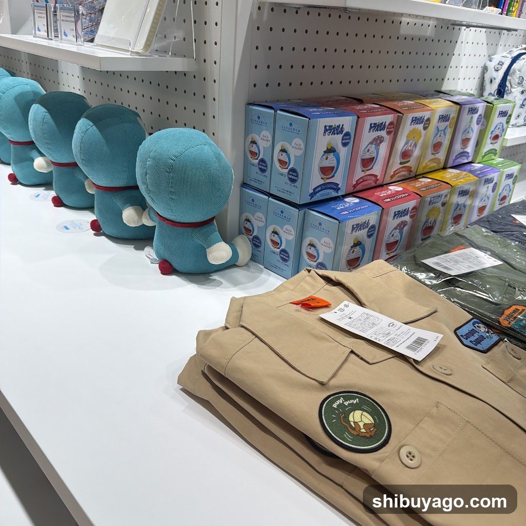 Doraemon Merchandise Display
