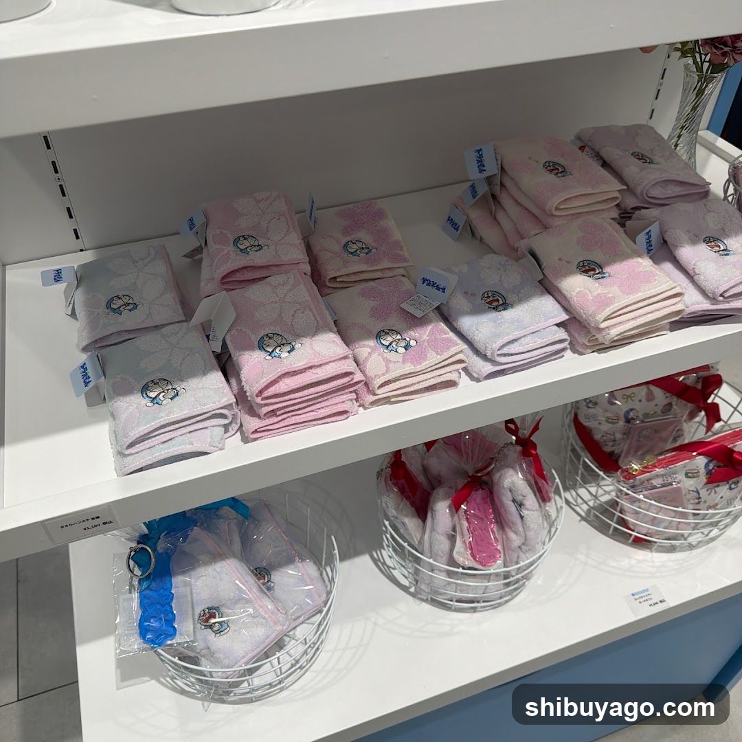 Doraemon Merchandise Display