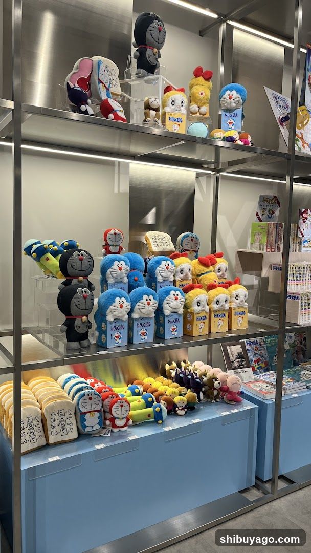 Doraemon Merchandise Display