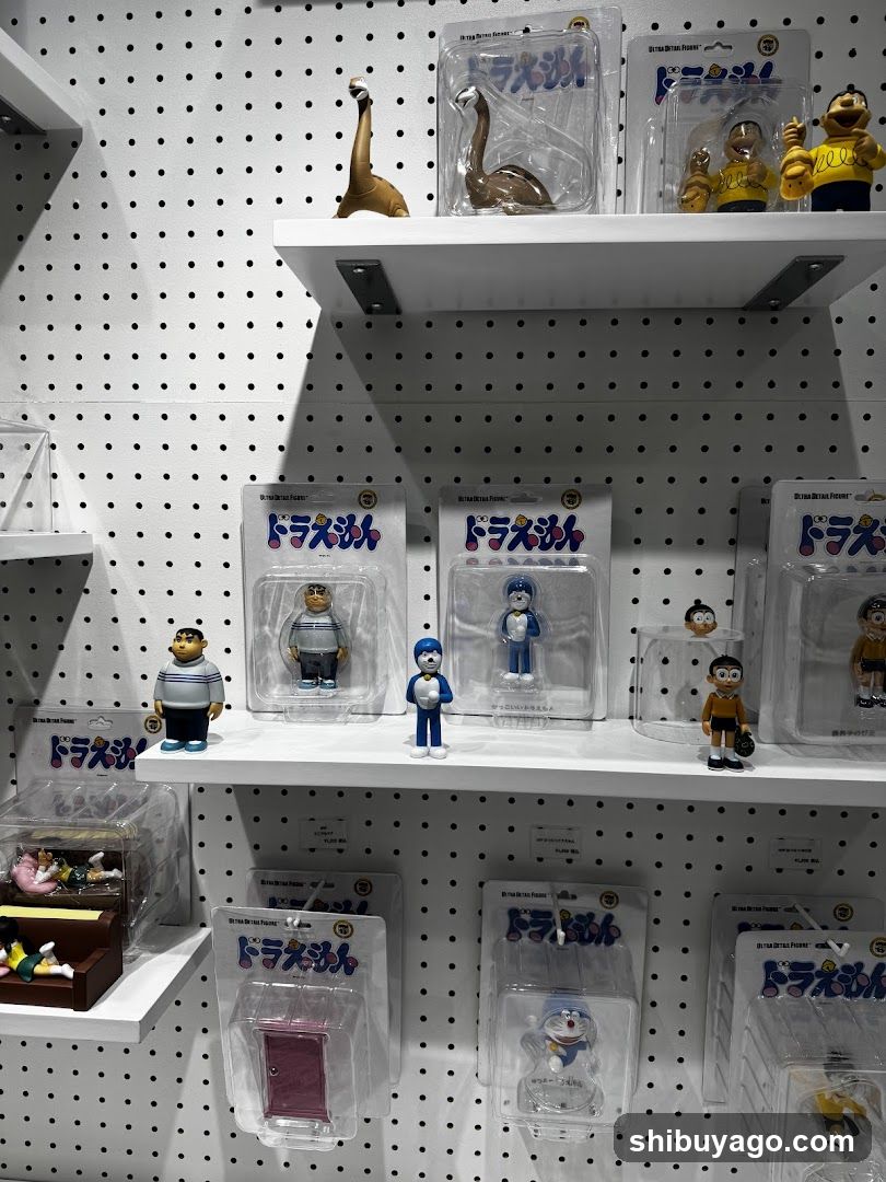 Doraemon merchandise display