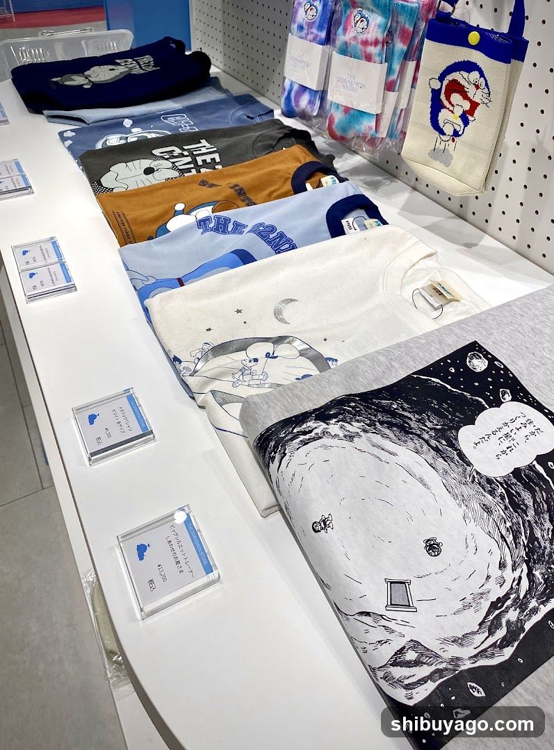 Doraemon Merchandise Display