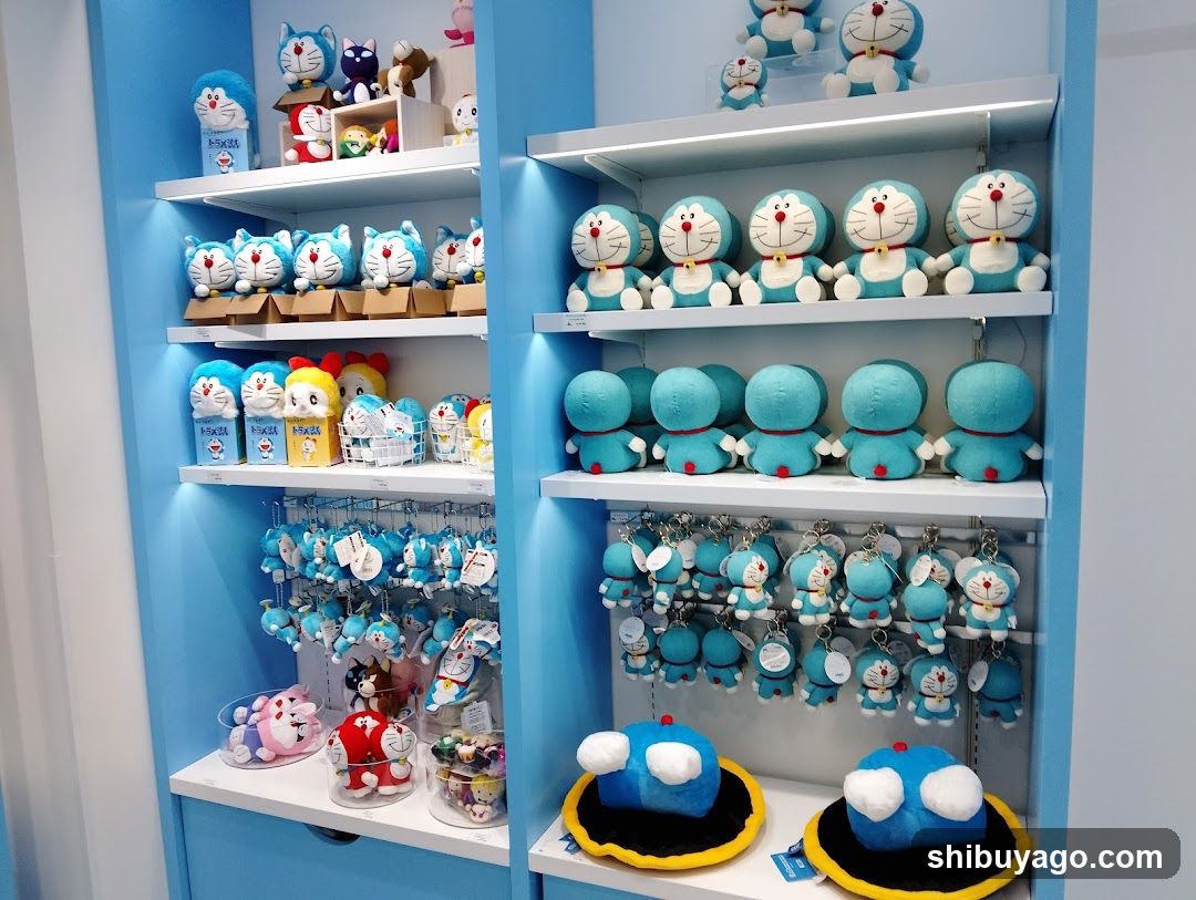 Doraemon Merchandise Display