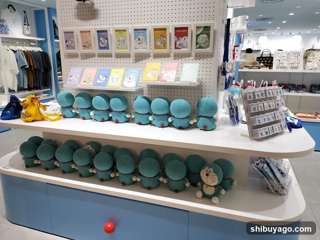 Doraemon Merchandise Display