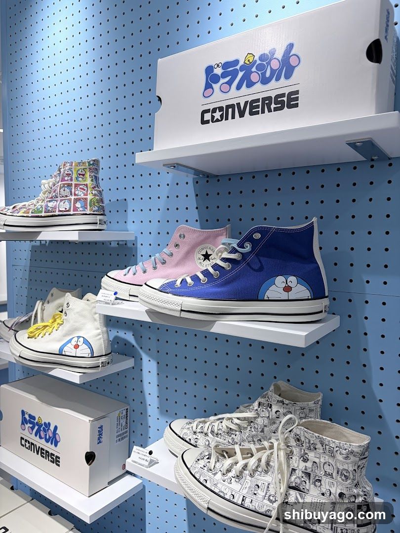 Doraemon x Converse Display
