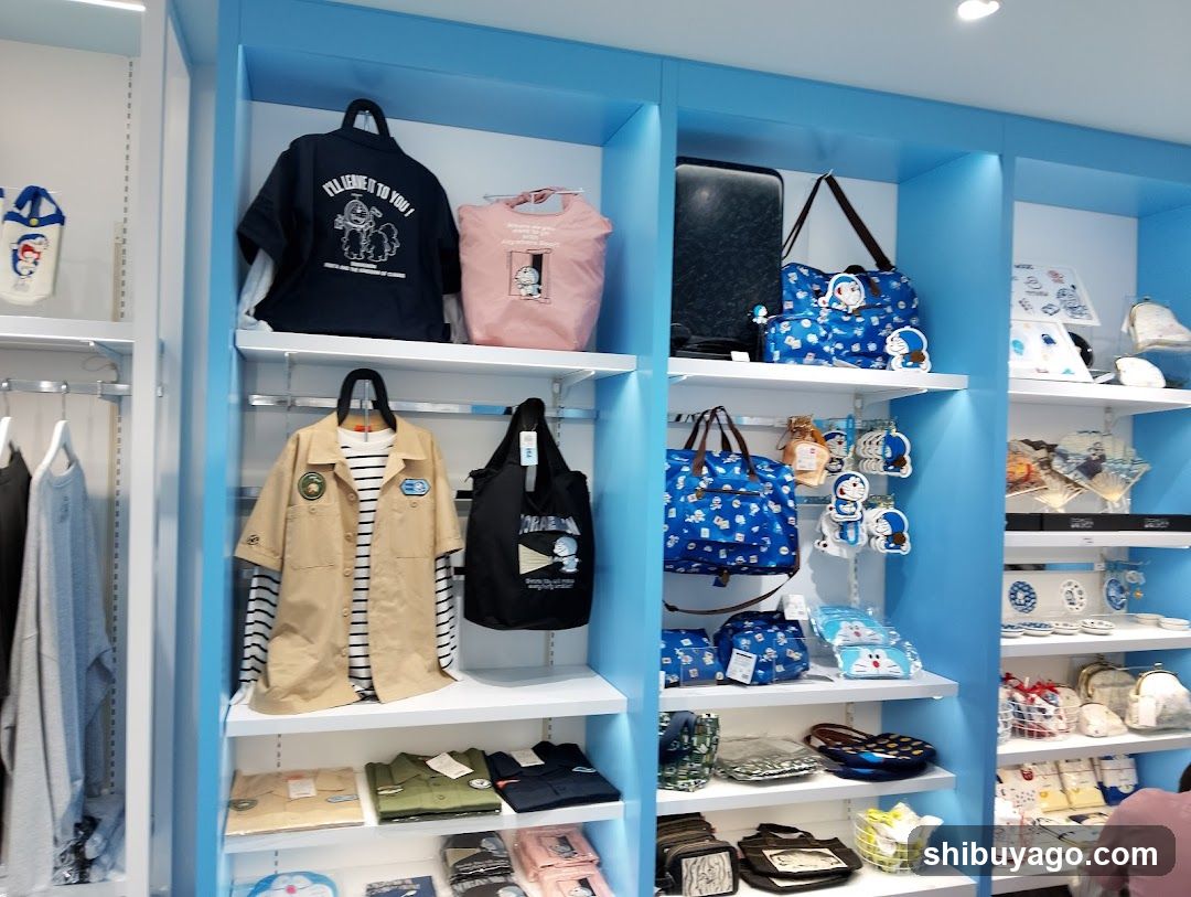 Doraemon Merchandise Display