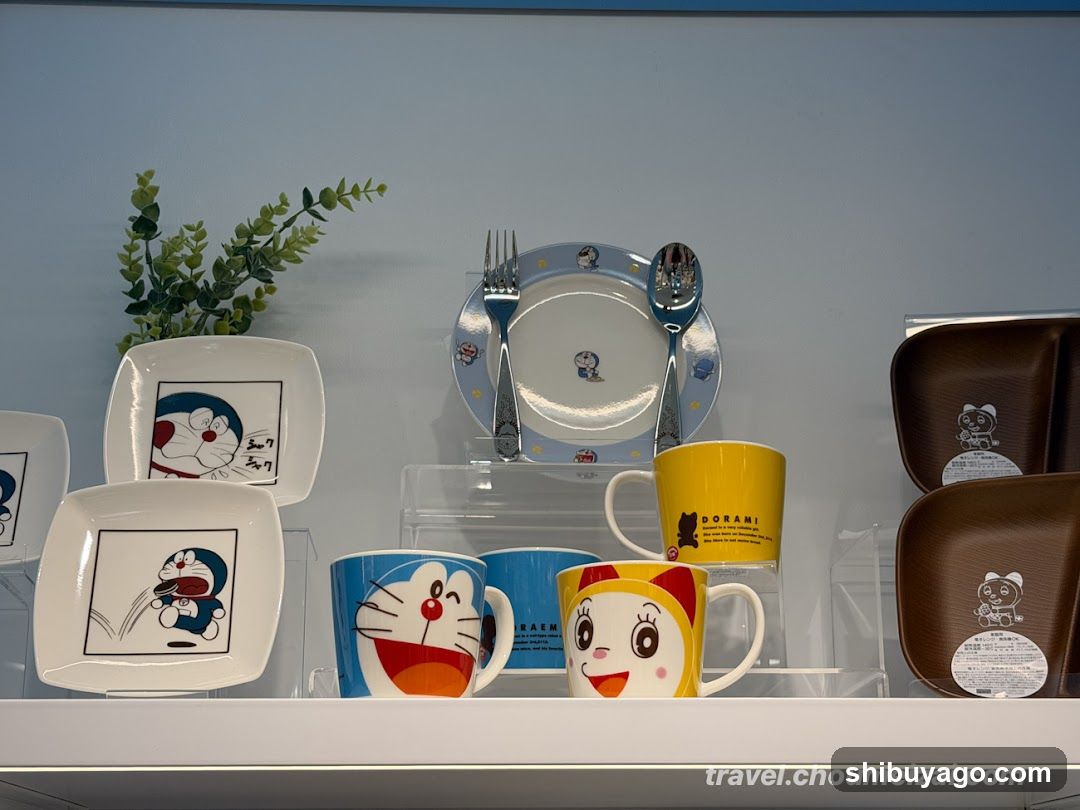 Doraemon Merchandise Display