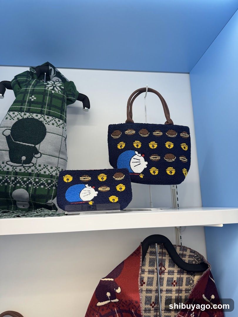 Doraemon Merchandise Display