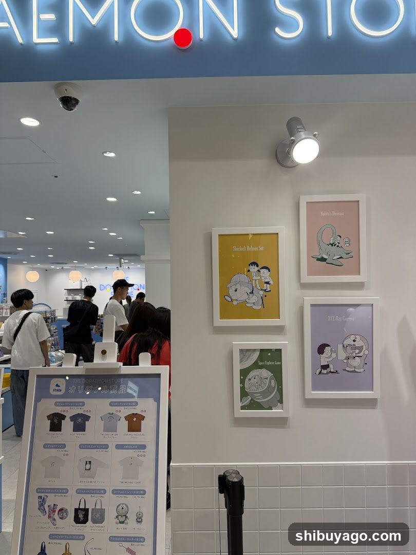 Doraemon Store Interior Display