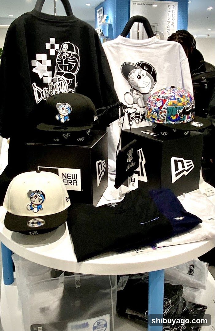 Doraemon Merchandise Display