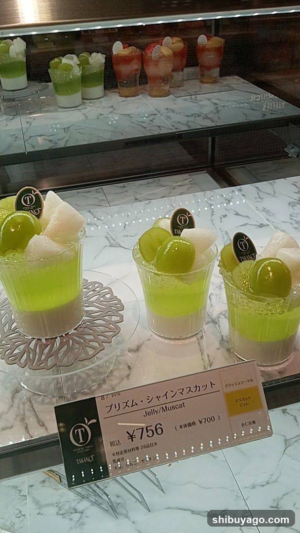 Dessert Display with Price Tag