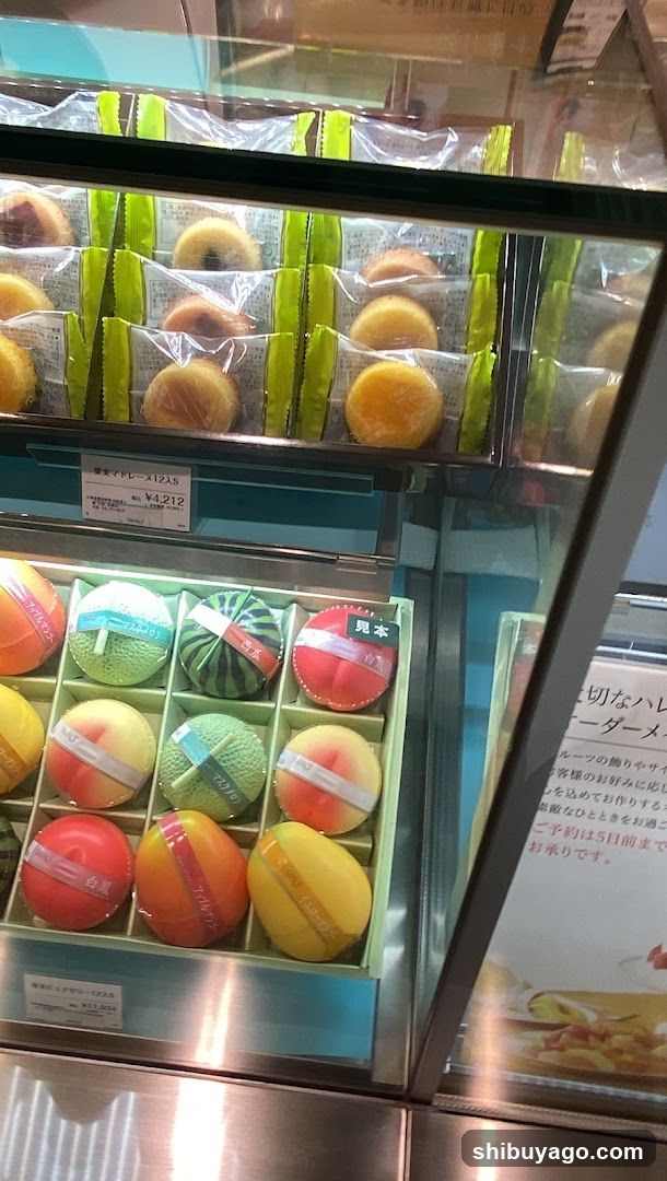 Fruit and Donut Display Case