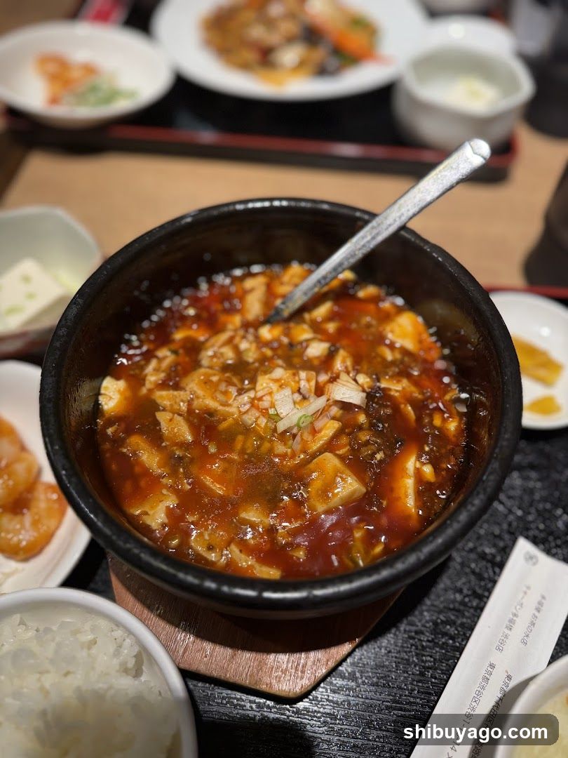 Spicy Tofu Stew with Side Dishes
