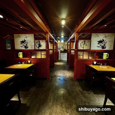 Interior of a Japanese Restaurant