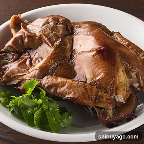Braised Chicken with Cilantro
