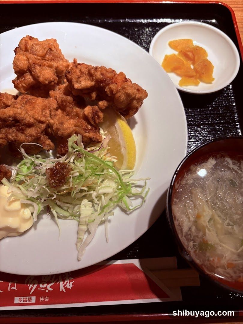 Fried Chicken Meal with Side Dishes