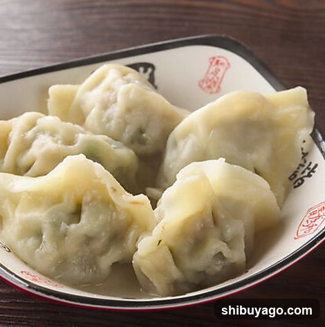 Dumplings in a bowl