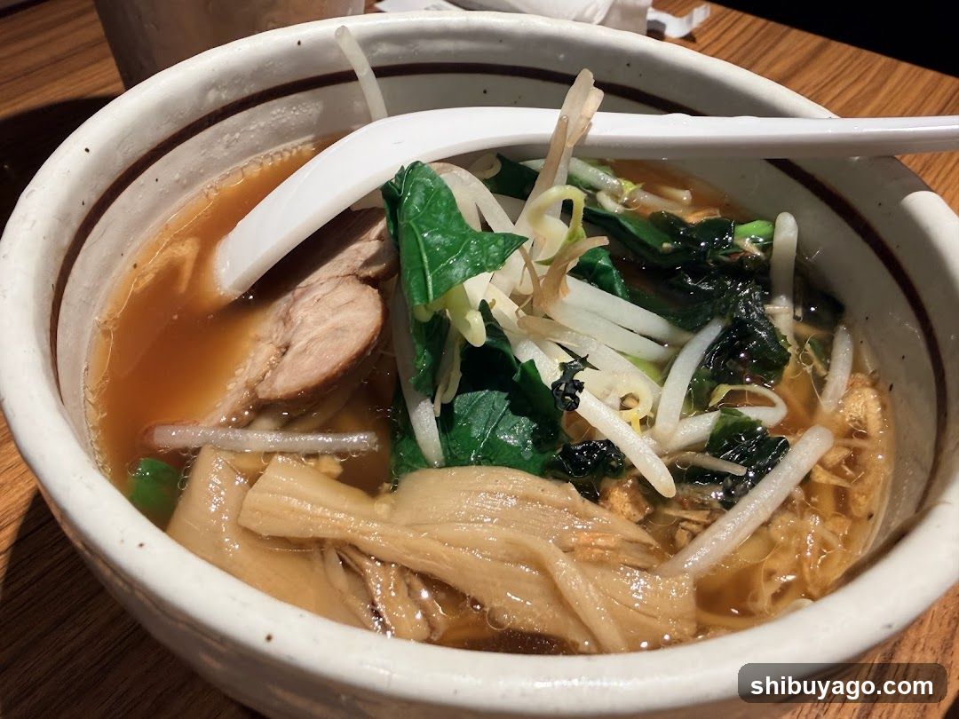 Ramen Bowl with Tofu and Greens