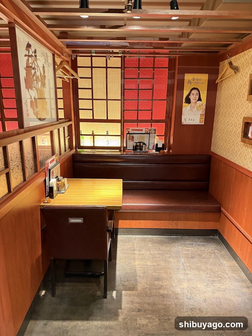Japanese Restaurant Interior