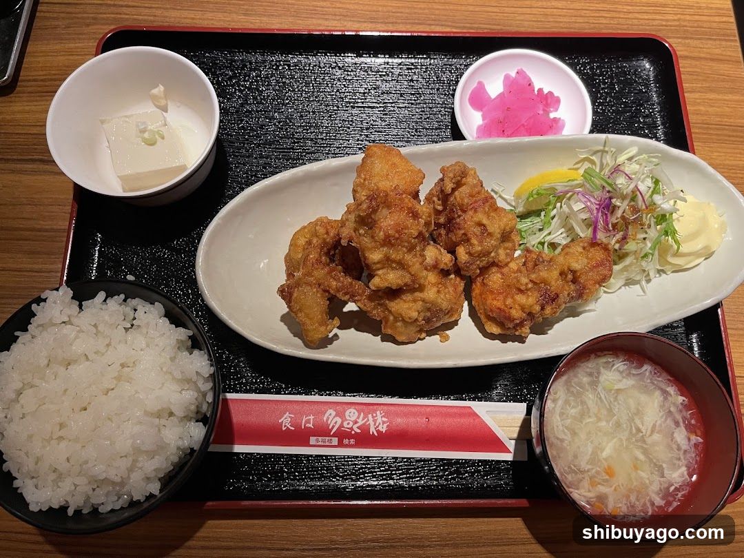 Japanese Karaage Set Meal
