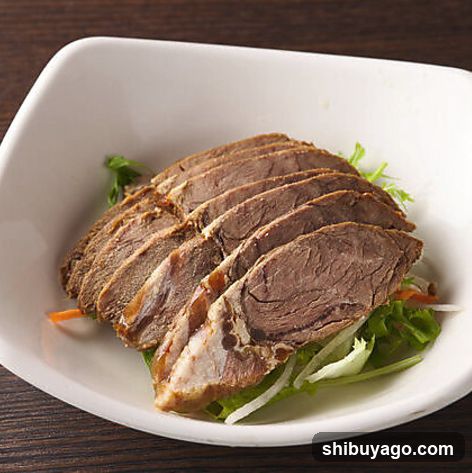 Sliced Meat Dish