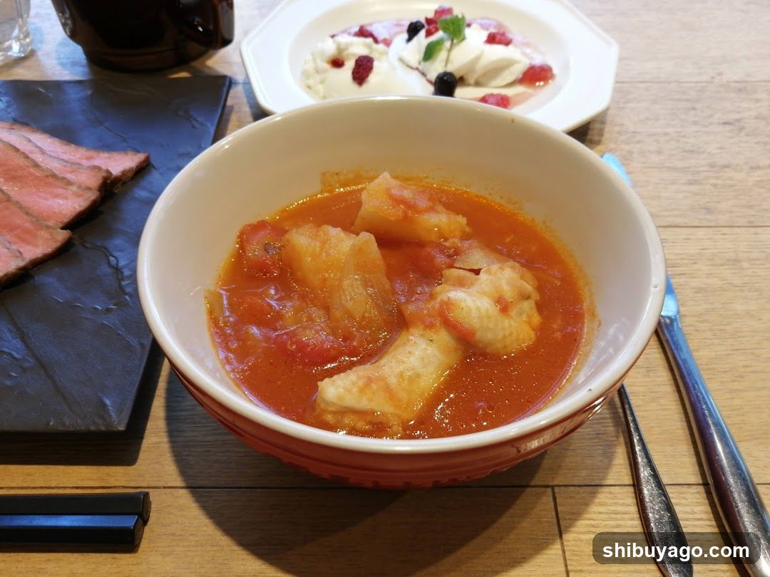 Fish Stew with Dessert