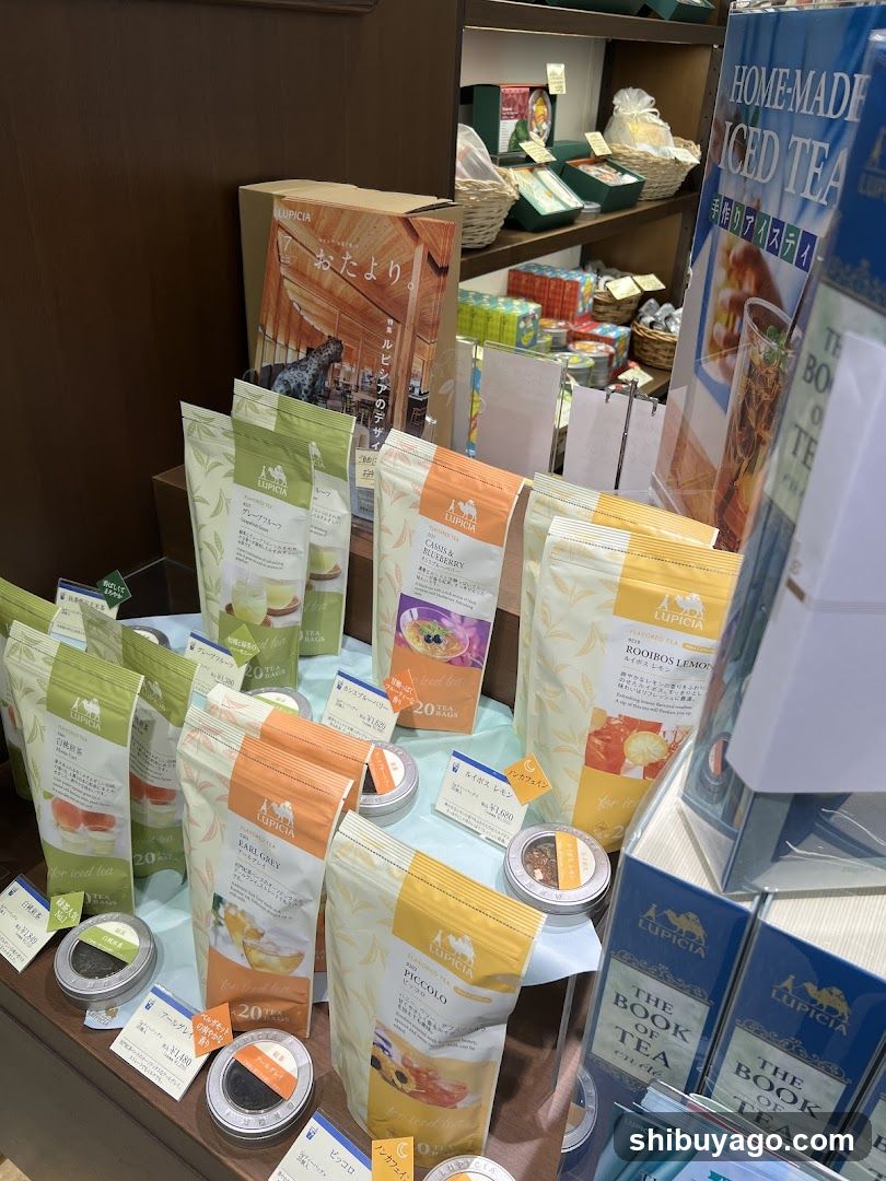 Lupicia Tea Shop Interior Display