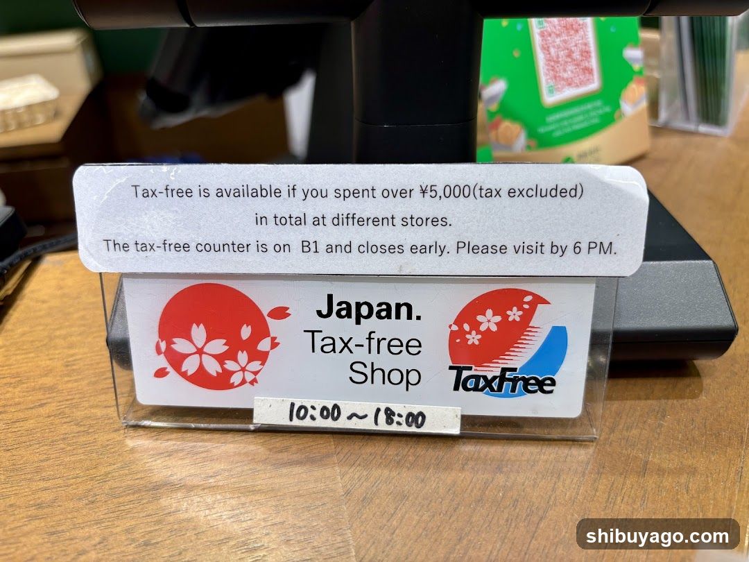 Tax-free Shop Signage