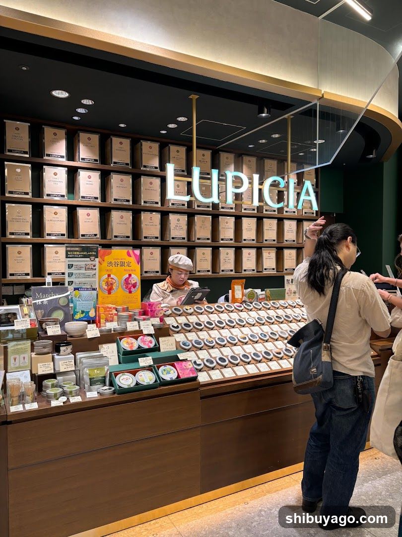 LUPICIA Store Interior