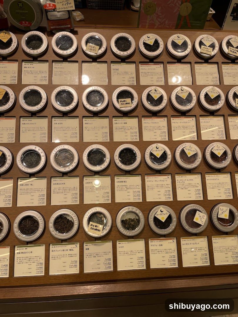 Tea Display Shelf