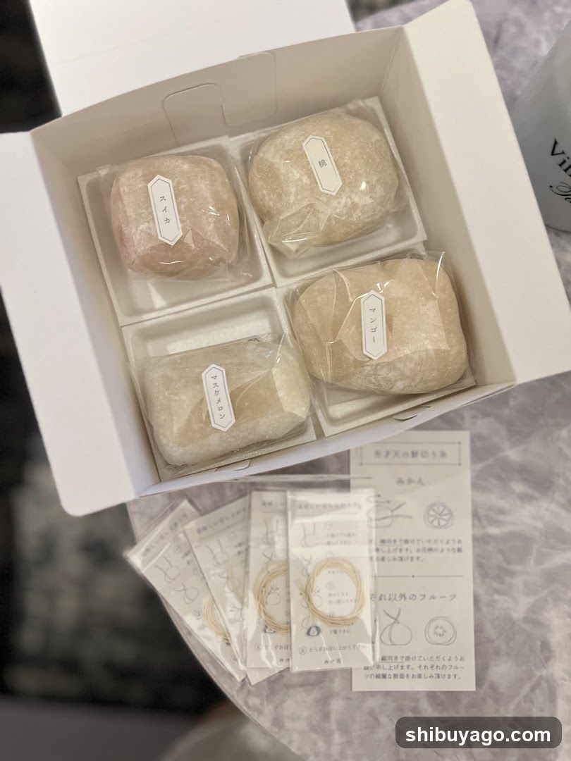 Bakery Product Box with Fruit Pastries