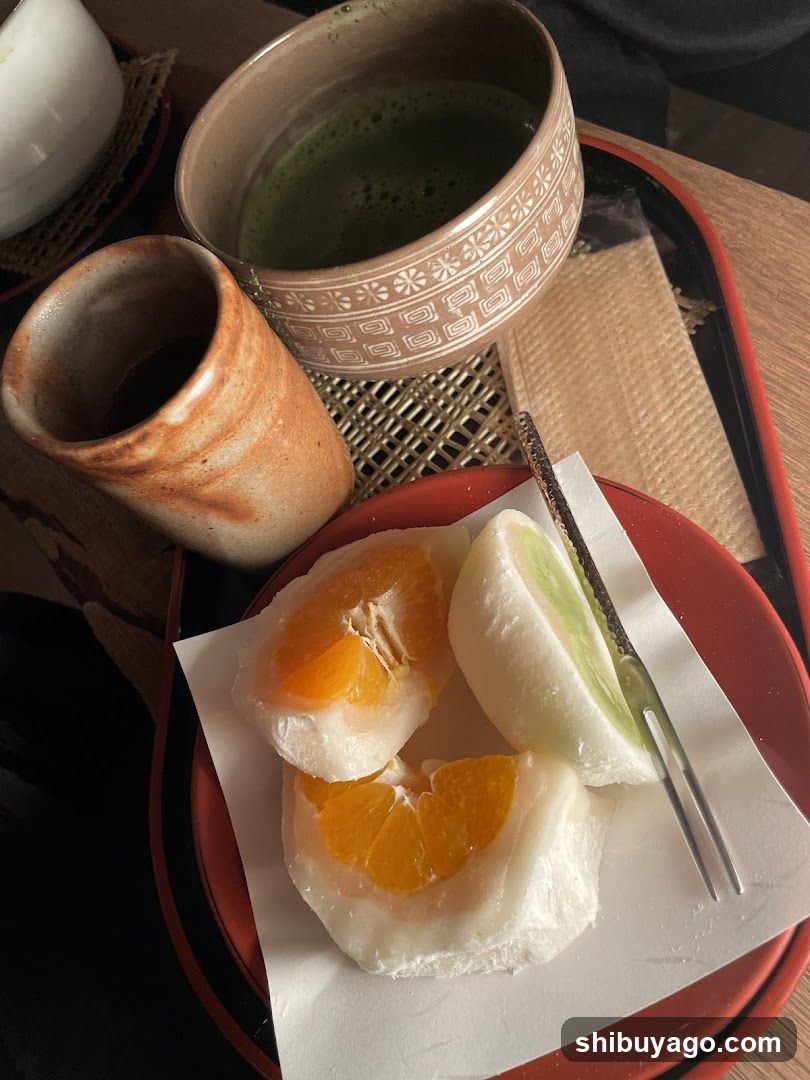 Matcha and Dango Dessert Set