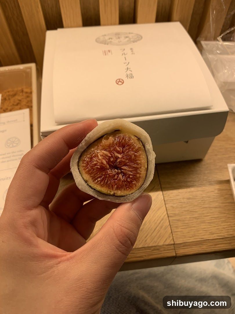 Fig Dessert with Packaging